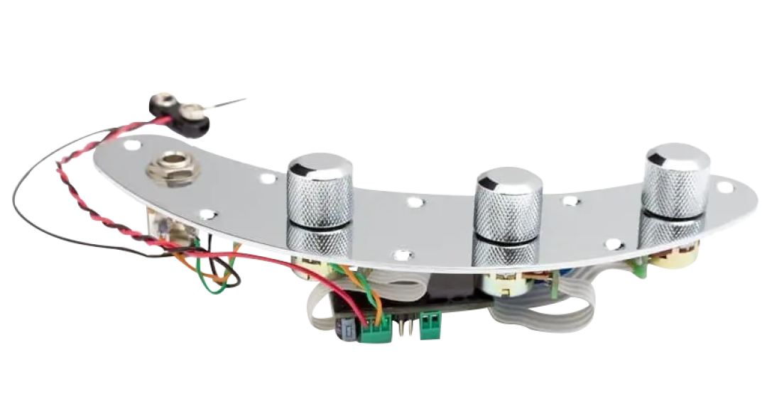 John East MM-Style MMSR 3 Knob 2 Band Chrome